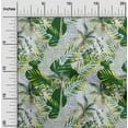 thumbnail image 1 of oneOone Cotton Poplin Twill Green Fabric Tropical Leaves Sewing Craft Projects Fabric Prints By Yard 56 Inch Wide, 1 of 4