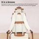 thumbnail image 5 of Luggage Sets Suitcase Set 3 Piece Luggage Set Carry On Hardside Luggage with TSA Lock Spinner Wheels ( 3 piece set (BP/TB/20)) ShopWise Round, 5 of 6
