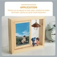 thumbnail image 1 of LITINKIMI Cadre Photo Rotatif Résine Naturelle Usage Intérieur Décoration Maison pour Couples 1Pcs, 1 of 8