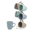 thumbnail image 1 of 12OZ 6PCS MUG SET W / Stand POLK, 1 of 1
