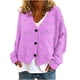 thumbnail image 2 of Puntoco Chaqueta Informal Con Botones Y Estampado De Moda Para Mujer, 2 of 5