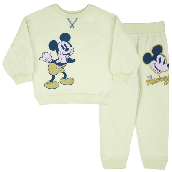 Disney Clothes Baby Boys Pant Set – Spiderman, Mickey Mouse, Spidey & Friends, Cars, Winnie the Pooh & Toy Story Outfit Set with Long Sleeve Top & Pants (12M–24M)