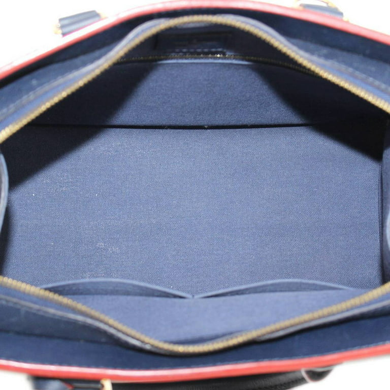 Authenticated used Louis Vuitton Louis Vuitton Vaneau mm 2way Shoulder Bag Handbag EPI Andigo Blue M51239 Women's, Adult Unisex, Size: (HxWxD): 21cm x
