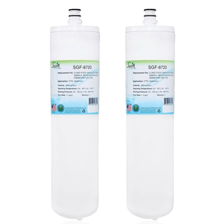 Swift Green Filters SGF-8720 Compatible Commercial Water Filter for CFS8720 5589314 Made in USA (2 Pack)