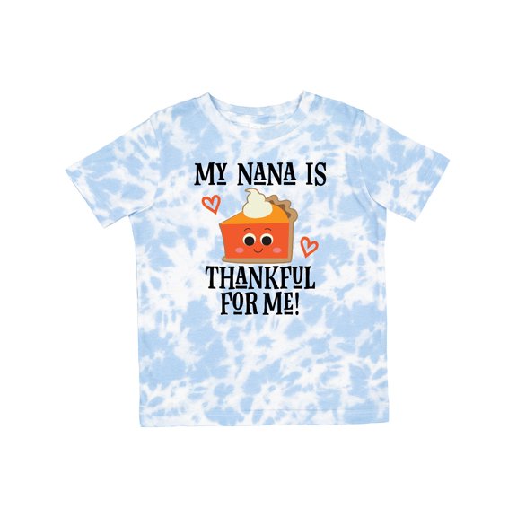 Inktastic Thanksgiving Nana Thankful for Me Boys or Girls Toddler T-Shirt