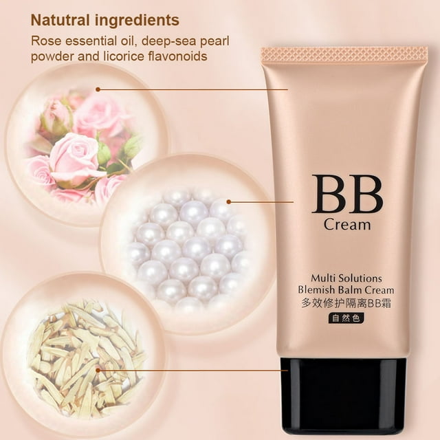 3 Colores BB Cream Corrector Blanqueador Cosmético Cubierta De Defectos Maquillaje Hidratante Natural