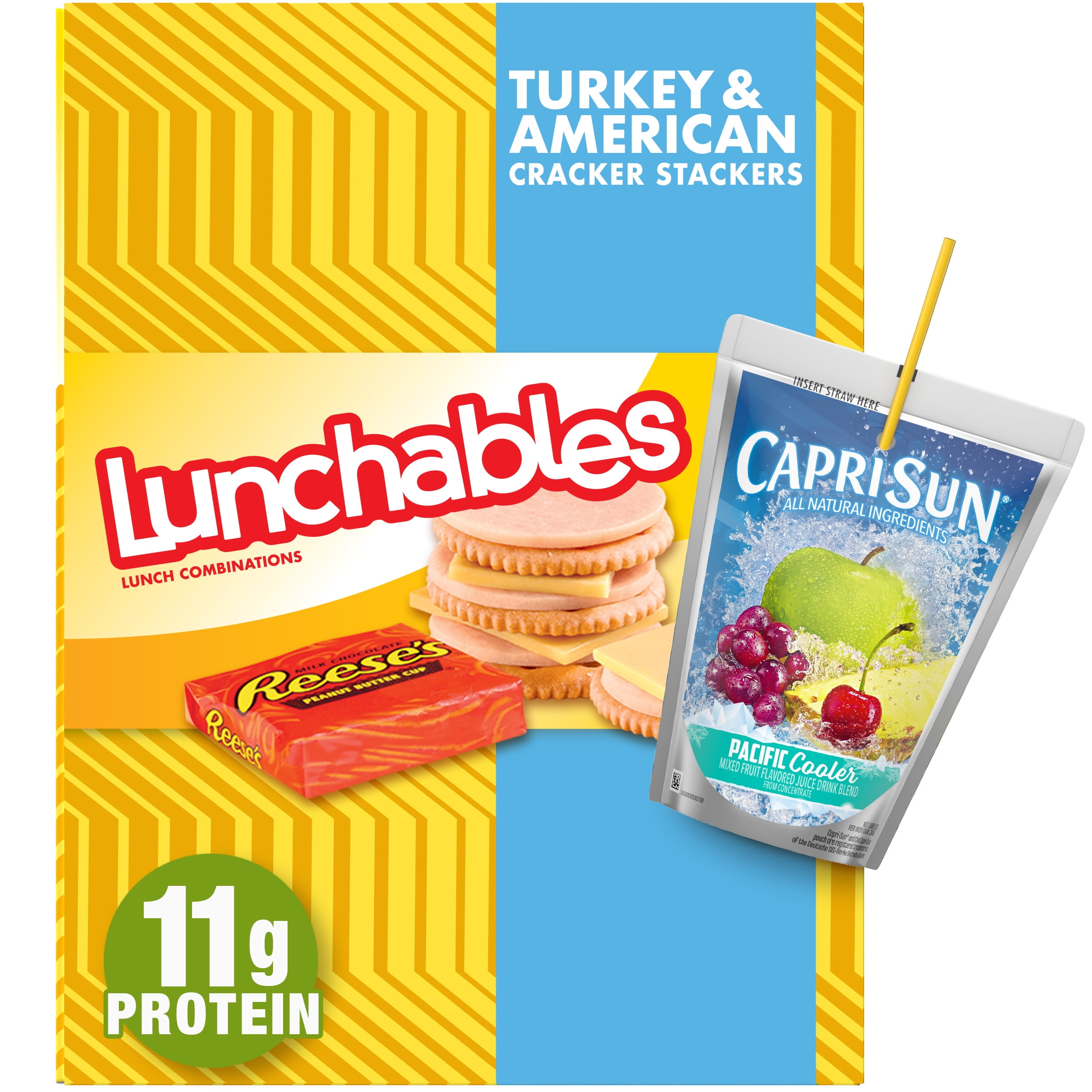 Buy Lunchables Turkey & American Cheese Cracker Stackers Meal Kit with