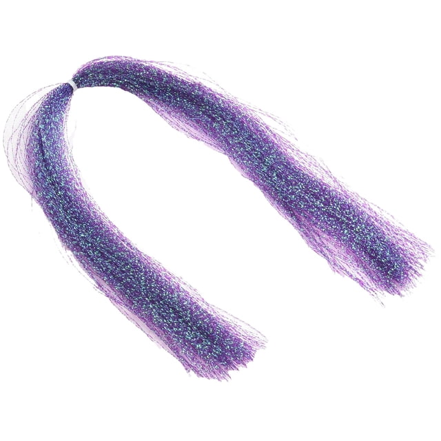 GLFILL Fly Fishing Luminous Silk Twisted Strand String Line Tying Crystal-Shining String Hook Lure Assistant Lure Fishing Accessories purple