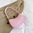 thumbnail image 2 of Women's Fashion Leather Hobo Shoulder Bag Solid Color Casual Underarm Purse With Single Strap Zipper Closure Lightweight Trendy Crossbody Bags For Daily Work Travel, 2 of 3