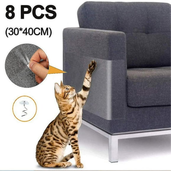 Cat Furniture Protection Stickers, Cat And Dog Paw Self-adhesive Pads, Cat Sofa Protection Pads With Pins, Anti-scratch Agents Compatible With Your Ho