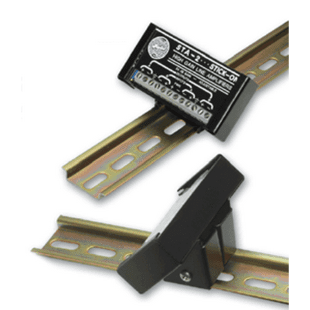 - RDL DRA-35S STICK-ON DIN Rail Adapter - 1 module