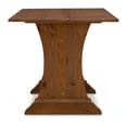 thumbnail image 6 of Linon Winsteria 3-Piece Farmhouse Indoor Corner Dining Nook Set with Storage, Natural Pine, 6 of 27
