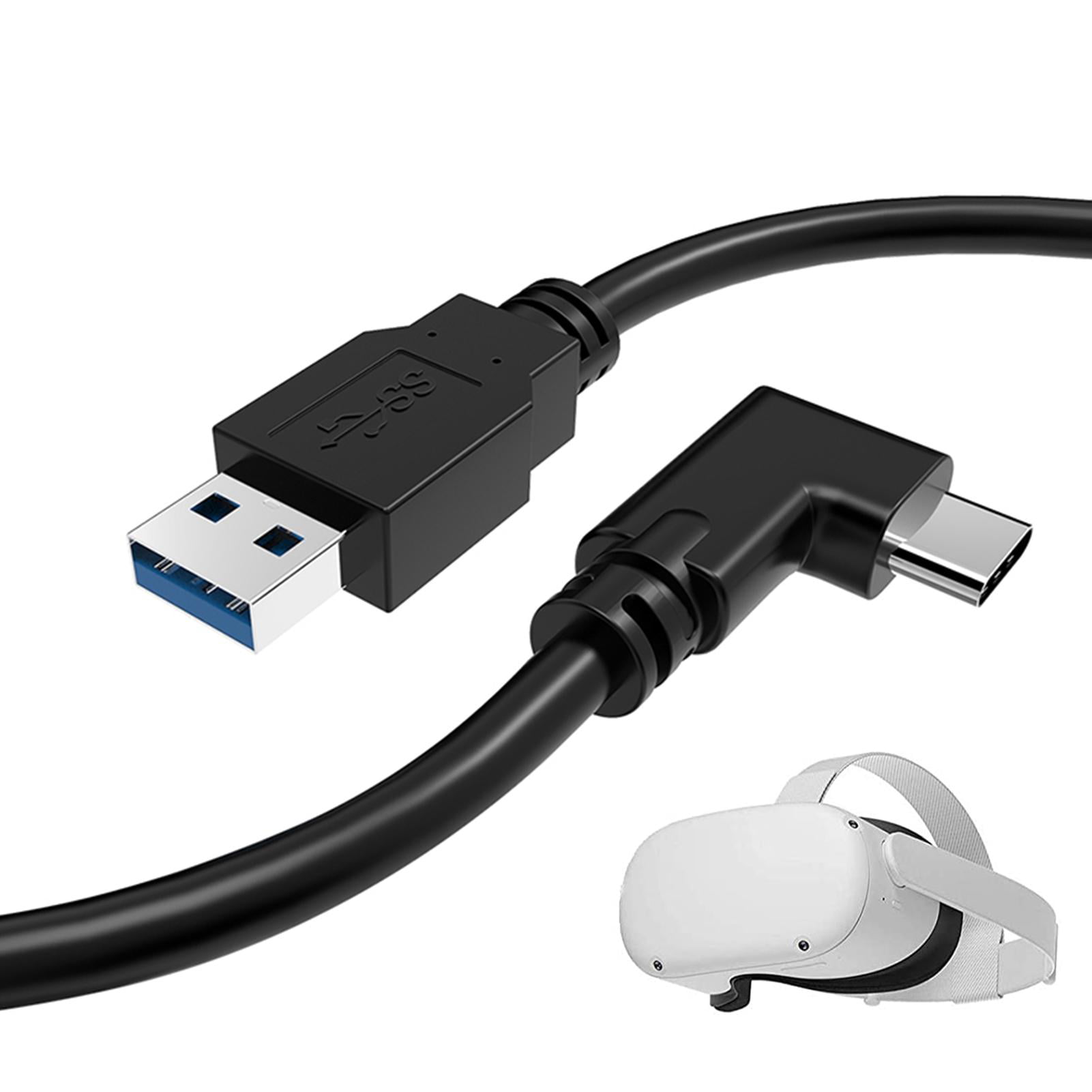 USB 3.2 Gen 1 Type A to C Cable 5m Oculus Link Cable 16ft High Speed Data Transfer & Fast Charging Compatible with Oculus Quest / Quest 2 VR Headset and Gaming PC Recuown Oculus Quest 2 Link Cable 