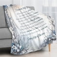 thumbnail image 3 of Sympathy Blanket in Loving Memory Gifts for Bereavement Memorial Gifts for Loss of Loved one Bereavement Gift Remembrance Gift Condolence Gifts for Loss Of Mother/Father/Pet Throw Blanket 60x50 Inch, 3 of 6