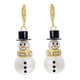 thumbnail image 1 of Pendientes colgantes Pendientes navideños Accesorios de tela Pendientes navideños para Navidad Redondo, 1 of 9