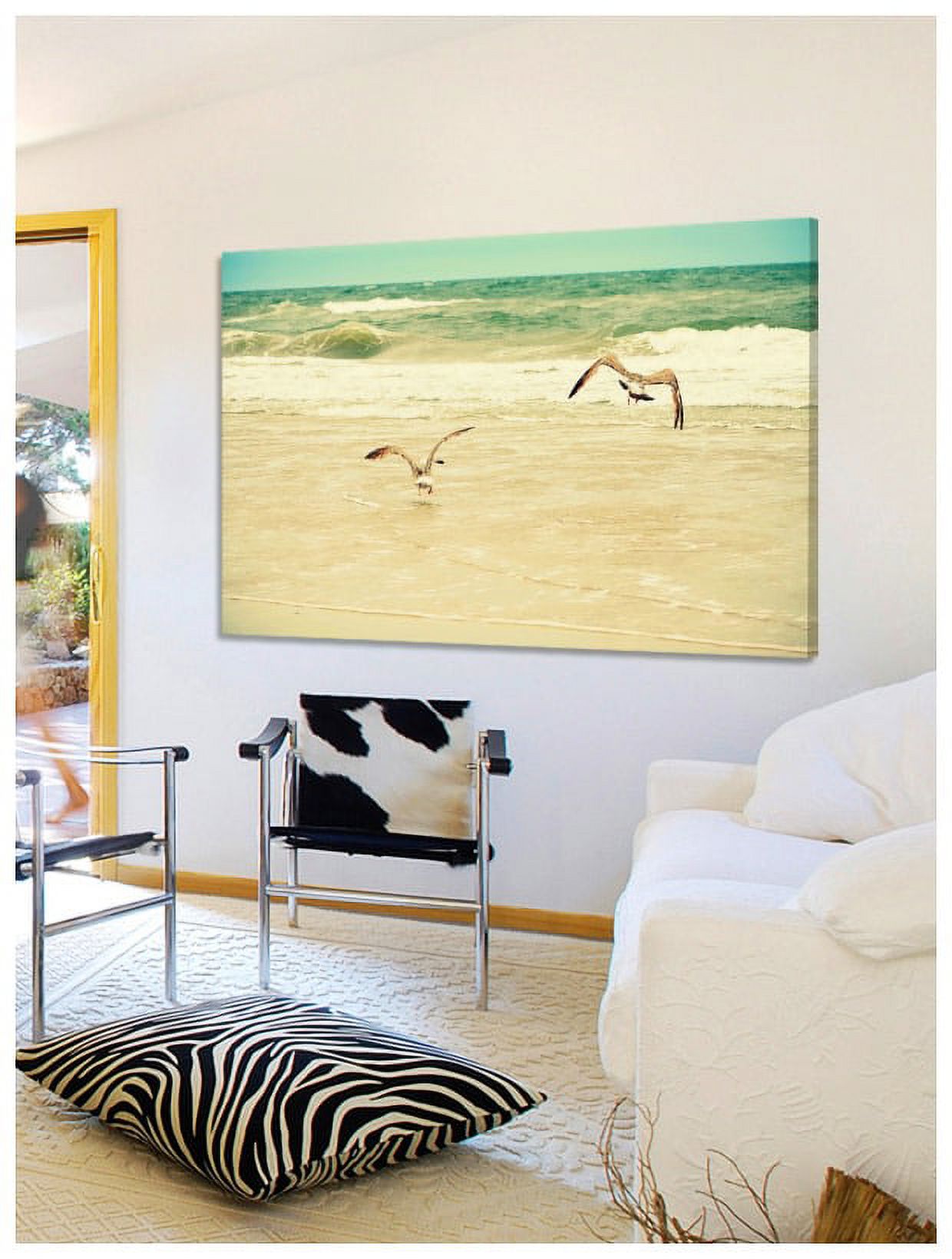 Marmont Hill "Karate Kid Pose" by Robert Dickinson Painting Print on Canvas