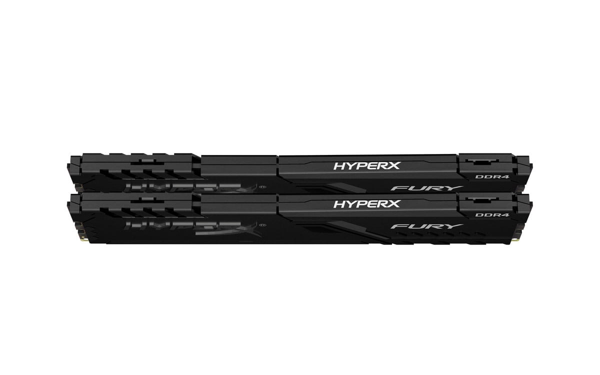 HyperX Fury 8GB 2666MHz DDR4 CL16 DIMM (Kit of 2) Black - Walmart.com HyperX Fury 8GB 2666MHz DDR4 CL16 DIMM (Kit of 2) Black - Walmart.com