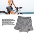 thumbnail image 4 of Women's Cycling Underwear 3D Silicone Pad Shockproof Biking Shorts Briefs For Outdoor Riding, 4 of 8