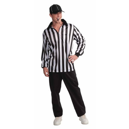 Referee Shirt and Hat Men's Set