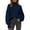 Black, variant on PRETTYGARDEN Fall Oversized Sweaters for Women Chunky Knit Long Sleeve Turtle Neck Pullover Tops Cozy Winter Clothing