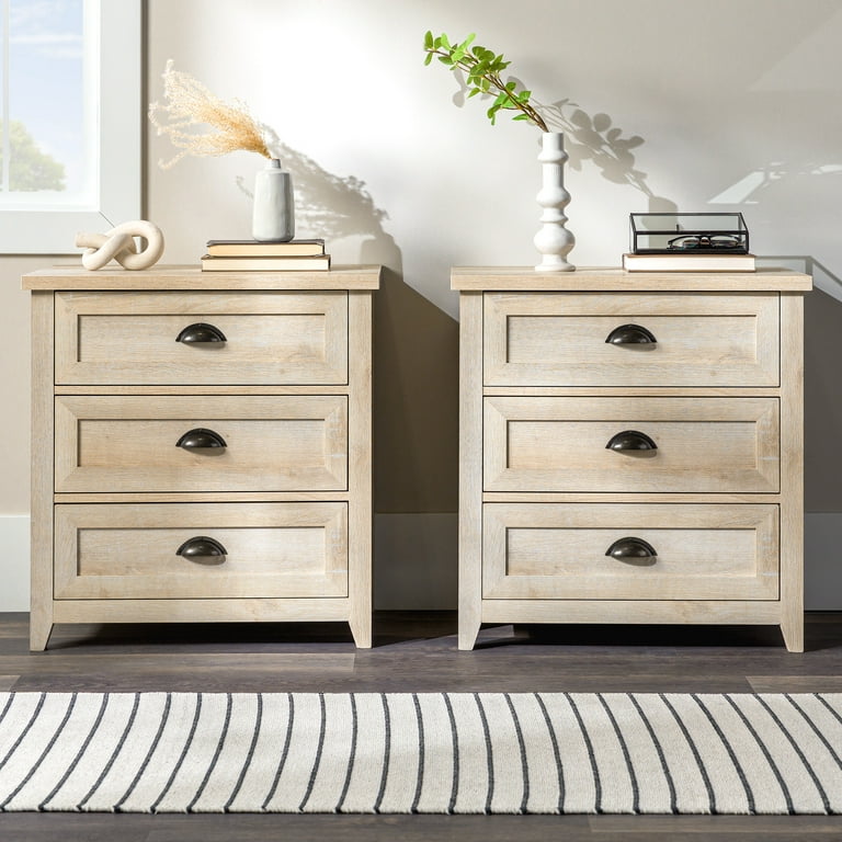 Oak nightstand sale set of 2