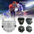thumbnail image 2 of Sioweci Football Visor Clips Helmet Fasteners Accessories Football Visors Replacement Screws Helmet Repair Kit 2pcs, 2 of 13