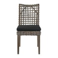 thumbnail image 5 of Exodis Mahogany Upholstered Dining Chair, Brown (Set of 2), 5 of 6