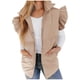 thumbnail image 2 of Chaqueta sin mangas de plumón de color liso para mujer con bolsillo Características del abrigo para mujer, 2 of 6