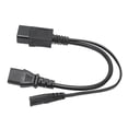 thumbnail image 4 of Cables de alimentación IEC320 C14 a C13 C7 Bling Bling Cable divisor en Y 32 cm, 4 of 12