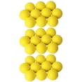 thumbnail image 1 of 30pcs Yellow Soft Elastic Indoor Practice PU Golf Ball,30 x Practice Golf Balls,Yellow, 1 of 5