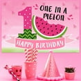 thumbnail image 3 of Watermelon 1st Birthday Decorations One In A Melon Balloons Garland with Watermelon Backdrop for Girl 1st Birthday Party, 3 of 6
