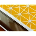 thumbnail image 4 of Microwave Oven Cover Dustproof Cotton Machine Protector Decorative Kitchen Appliance Cover with Side Storage Pockets(Yellow Chess Board), 4 of 7