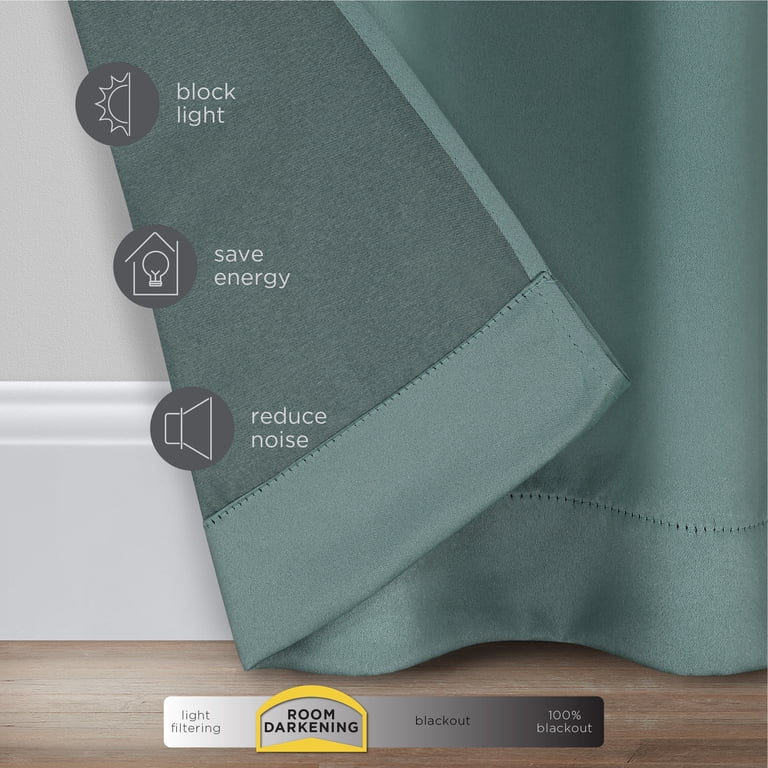 Eclipse Tricia Tendine Oscuranti Termiche – Coppia Pannelli, Espresso, 52x95 Cm, Tasca Per Asta - 5