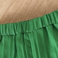thumbnail image 7 of Xyant Toddler Baby Girl Clothes Knit Floral Fly Sleeve Tops Shorts Cute Summer Spring Outfits Infant Baby Girl Clothing Set (Green,2-3 Years), 7 of 7