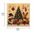 thumbnail image 2 of 2026 Christmas Pearl Art Wall Decor 8x8 inch, Window Framed Christmas DIY Pearl Bead Painting Kits for Adult, Christmas Party Decorations for Home Wall Decor, 2 of 7