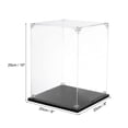 thumbnail image 2 of Caja de exhibición de acrílico Uxcell, 8"x8"x10" Caja de exhibición transparente para organizar coleccionables y figuras de acción, 2 of 7