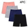 thumbnail image 2 of ZACPNCV 4 Pack Girls Bike Shorts Cartwheel Toddler Biker Under Dress Dance Multi-Kids Shorts Girls Clothes Multicolor 11-12 Years, 2 of 9