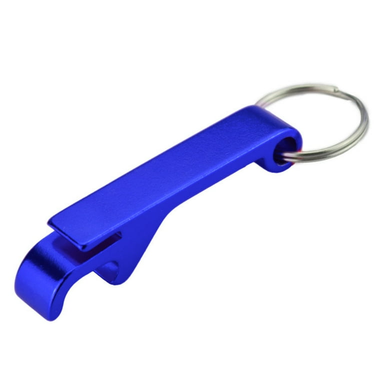 Carevas Key Chain Bottle Opener Pocket Metal Metal Split Tool Keychain Bulk Kitchen Bar Tool Accessaries with Claw Bar (Blue), Women's, Size: 65