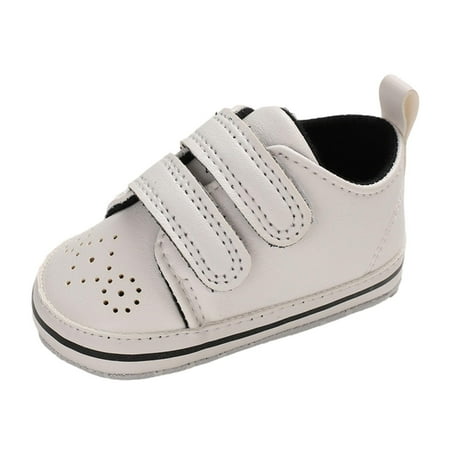 

AnuirheiH Fall Baby Kids Boys and Girls Soft Flat Sports Shoes Infant Casual First Walkers Toddler Sandals Sale on Clearance
