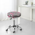 thumbnail image 7 of Haiem Flamingos Cushion Round Bar Chair Seat Cover Bar Chair Cushion Covers Elastic Washable Bar Chair Cover,Protects from Scratches and Stains-12 inch, 7 of 7