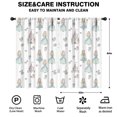 thumbnail image 2 of Blackout Kids Curtains,Princess Castle Flower Pattern Childrens Insulated Curtains Set Of 2,Bedroom Essentials,Toddler Room Decor 52"x84", 2 of 5