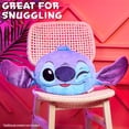 thumbnail image 2 of Cojín de cojín de felpa Disney Stitch 3D para cama, viajes y niños, 2 of 6