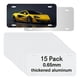 thumbnail image 4 of 15 Pack Sublimation License Plate Blanks,Metal Aluminum Car Tag White,Thermal Transfer DIY Custom Picture Design, 4 of 5