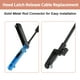thumbnail image 4 of Cable de liberación del capó delantero Unique Bargains NO.5G1823531C para VW para Volkswagen Golf Sportwagen GTI 2015 2016 2017 2018, 4 of 6