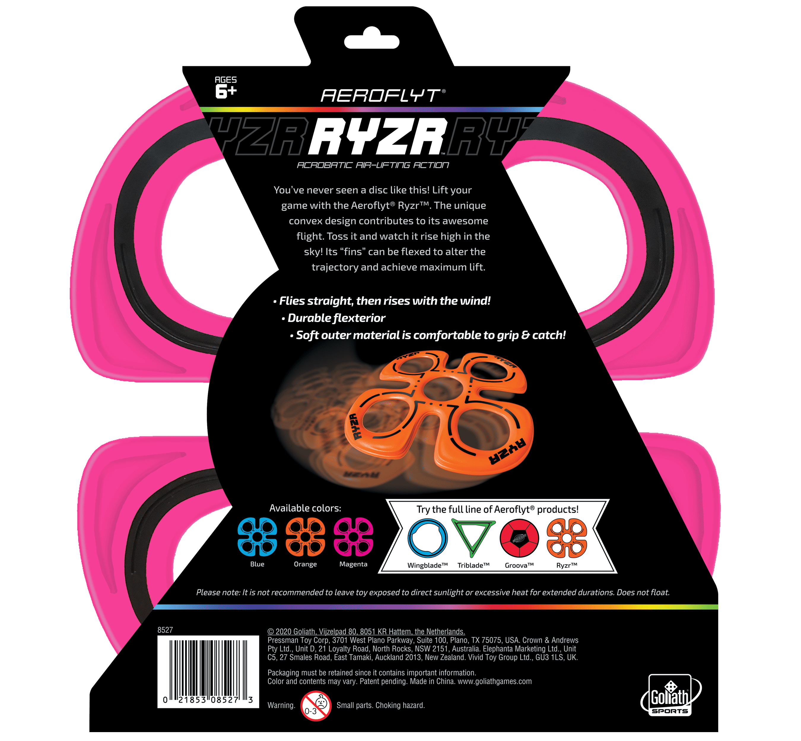 Goliath Sports Aeroflyt Ryzr Magenta