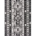 thumbnail image 2 of Rugs.com Oregon Collection Rug – 8' x 11' Black And White Low-Pile Rug Perfect For Living Rooms, Large Dining Rooms, Open Floorplans, 2 of 9