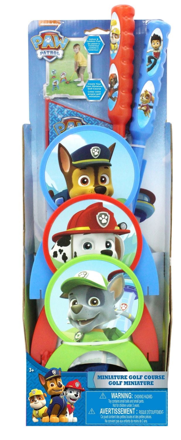PAW Patrol Golf Miniature Set