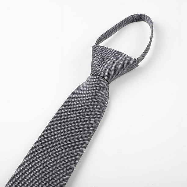 Corbata informal para hombre, de negocios, formal, fácil de poner