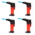 thumbnail image 1 of Encendedor de Gas Butano Fogatas TorchPro 4 Pzas Rojo Recargable Plástico Gas Butano., 1 of 1