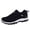 Black, variant on Dakaela Men's Slip on Loafers Waterproof Hiking Outdoor Walking Shoes Comfortable Suede Casual Work Shoes with Arch Support Black,9